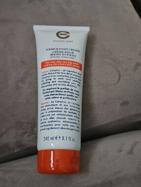 Elizabeth Grant Hand & Foot Cream with Camphor huge size!